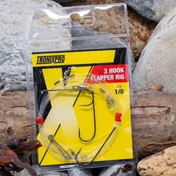 TronixPro Hand Tied 3 Hook Flapper Rigs